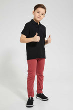 Load image into Gallery viewer, Redtag-Red-Coloured-Twill-Stretch-Jean-Jeans-Regular-Fit-Boys-2 to 8 Years
