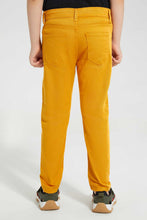 Load image into Gallery viewer, Redtag-Yellow-Coloured-Twill-Stretch-Jean-Jeans-Regular-Fit-Boys-2 to 8 Years
