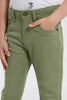 Redtag-Olive-Coloured-Twill-Stretch-Jean-Jeans-Regular-Fit-Boys-2 to 8 Years