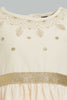 Redtag-Coral-Glittered-Mesh-Dress-Dresses-Infant-Girls-3 to 24 Months