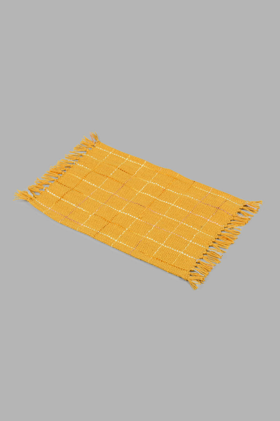 Redtag-Mustard-Placemat-Category:Placemats-&-Coasters,-Colour:Mustard,-DANDELION,-Filter:Home-Dining,-HMW-DIN-Kis-Kitchen-Accessories,-New-In,-New-In-HMW-DIN,-Non-Sale,-S22C,-Section:Homewares-Home-Dining-