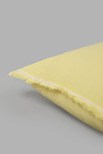 تنزيل الصورة على معرض الصور، Redtag-Yellow-Plain-Cushion-With-Fringes-0,-Colour:Yellow,-Filter:Home-Bedroom,-HMW-BED-Cushions,-New-In,-New-In-HMW-BED,-Non-Sale,-S22B,-Section:Homewares-Home-Bedroom-
