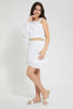 Redtag-White-Chiffly-Skirt-Skirts-Senior-Girls-9 to 14 Years