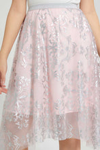 Load image into Gallery viewer, Redtag-Pink-With-Silver-Foil-Tulle-Skirt-Skirts-Senior-Girls-9 to 14 Years
