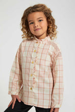 Load image into Gallery viewer, Pink Checkered Blouse
