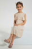 Redtag-Pink-Lurex-Dress-Dresses-Girls-2 to 8 Years