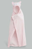 Redtag-Pink-Little-Fox-Hooded-Fluffy-Blanket-Baby-Blankets-Baby-0 to 12 Months