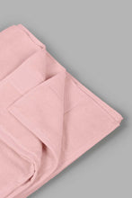 تنزيل الصورة على معرض الصور، Redtag-Pink-Textured-Cotton-Bath-Sheet-Bath-Towels-Home-Bathroom-
