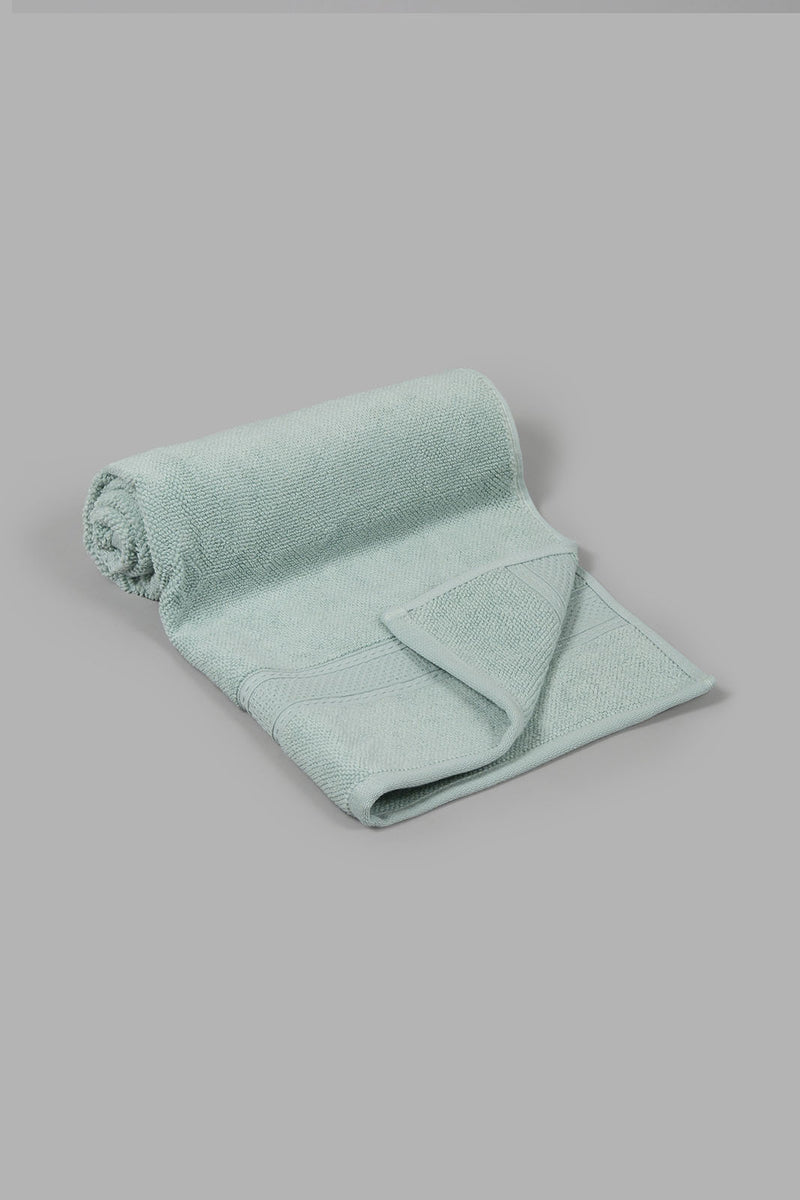 Redtag-Mint-Textured-Cotton-Hand-Towel-0,-Colour:Mint,-Filter:Home-Bathroom,-HMW-BAC-Hand-Towels,-New-In,-New-In-HMW-BAC,-Non-Sale,-S22B,-Section:Homewares-Home-Bathroom-