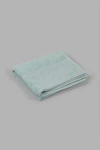 Redtag-Mint-Textured-Cotton-Hand-Towel-0,-Colour:Mint,-Filter:Home-Bathroom,-HMW-BAC-Hand-Towels,-New-In,-New-In-HMW-BAC,-Non-Sale,-S22B,-Section:Homewares-Home-Bathroom-