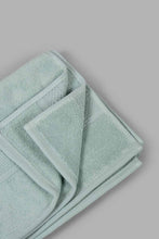 Load image into Gallery viewer, Redtag-Mint-Textured-Cotton-Hand-Towel-0,-Colour:Mint,-Filter:Home-Bathroom,-HMW-BAC-Hand-Towels,-New-In,-New-In-HMW-BAC,-Non-Sale,-S22B,-Section:Homewares-Home-Bathroom-
