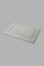 Load image into Gallery viewer, Redtag-Grey-Tufted-Bath-Mat-Bathmats-Home-Bathroom-
