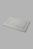 Redtag-Grey-Tufted-Bath-Mat-Bathmats-Home-Bathroom-