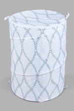 Load image into Gallery viewer, Redtag-Light-Grey-Round-Laundry-Hamper-Laundry-Hampers-Home-Bathroom-
