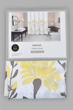 تنزيل الصورة على معرض الصور، Redtag-Yellow-Shower-Curtain-Shower-Curtains-Home-Bathroom-
