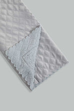 Load image into Gallery viewer, Redtag-Grey-Bear-Quilted-Fluffy-Blanket-Baby-Blankets-Baby-0 to 12 Months
