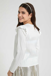 White Dobby Top