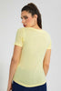 Redtag-Lemon-V-Neck-T-Shirt-Plain-Women's-