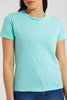 Redtag-Mint--Crew-Neck-T-Shirt-Plain-Women's-