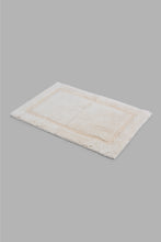 Load image into Gallery viewer, Redtag-Beige-Tufted-Bath-Mat-Bathmat-Singles-Home-Bathroom-
