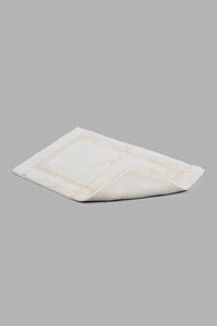 Redtag-Beige-Tufted-Bath-Mat-Bathmat-Singles-Home-Bathroom-