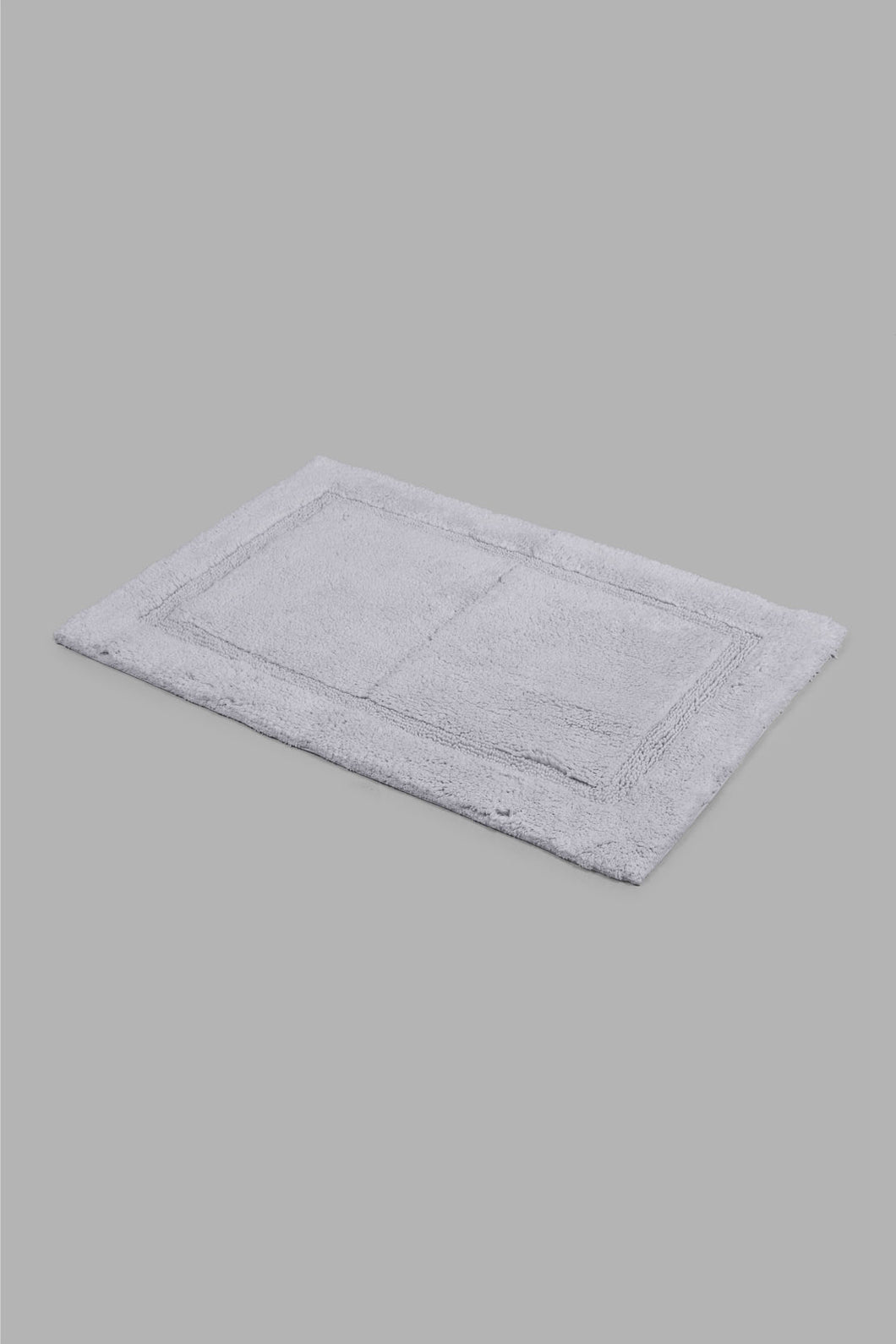 Redtag-Grey-Tufted-Bath-Mat-Bathmat-Singles-Home-Bathroom-