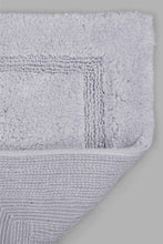 Load image into Gallery viewer, Redtag-Grey-Tufted-Bath-Mat-Bathmat-Singles-Home-Bathroom-
