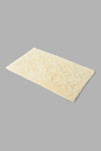 Redtag-Cream-Bath-Mat-Set-(2-Piece)-Bathmats-Home-Bathroom-