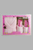 Redtag-Pink-Bath-Robe-Set-(6-Pcs)-Category:Robes,-Colour:Pink,-Filter:Home-Bathroom,-HMW-BAC-Bce-Bath-Accessories,-New-In,-New-In-HMW-BAC,-Non-Sale,-S22B,-Section:Homewares-Home-Bathroom-