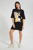 Redtag-Black-Thumper-Long-Line-Character-T-Shirt-Embellished-Women's-