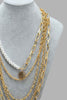 Redtag-Gold-With-Pearl-Embellished--Necklace-Necklaces-Women-