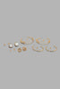 Redtag-Gold-With-Rhinestone-Embellished-Earring-Set-Earrings-Women-