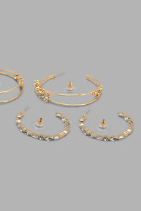 Redtag-Gold-With-Rhinestone-Embellished-Earring-Set-Earrings-Women-