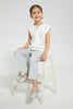 Redtag-White-Embelished-Neck-Blouse-Blouses-Girls-2 to 8 Years