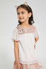 Redtag-Pink-Embelished-Blouse-Blouses-Girls-2 to 8 Years