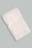 Redtag-Pink-Bunny-Embossed-Sherpa-Blanket-Baby-Blankets-Baby-0 to 12 Months