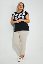 تنزيل الصورة على معرض الصور، Redtag-Black-With-Placement-Print-Top-Colour:Black,-Filter:Plus-Size,-LDP-T-Shirts,-New-In,-New-In-LDP,-Non-Sale,-S22B,-Section:Women-Women&#39;s-

