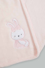 Load image into Gallery viewer, Redtag-Pink-Bunny-Fluffy-Blanket-Baby-Blankets-Baby-0 to 12 Months
