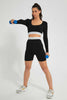 Redtag-Black-Scoop-Neck-T-Shirt-With-Printed-Elastic-Band-Loungewear-Women's-