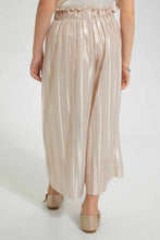 Load image into Gallery viewer, Redtag-Rose-Gold-Pleated-Trouser-Trousers-Girls-2 to 8 Years
