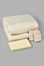 Load image into Gallery viewer, Redtag-Beige-4-Piece-Comforter-Set-(Double-Size)-Comforters-Home-Bedroom-
