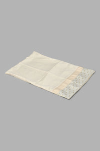 Redtag-Beige-4-Piece-Comforter-Set-(Double-Size)-Comforters-Home-Bedroom-