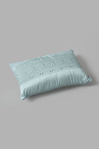 Redtag-Teal-Jacquard
-7-Piece-Comforter-Set
-(King-Size)-Comforters-Home-Bedroom-
