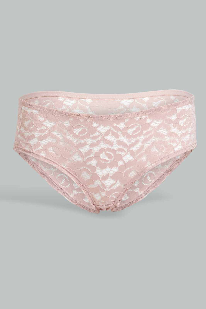 Redtag-Blush-Lace-Plain-Boyleg-Brief-Briefs-Boyleg-Women's-