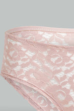 تنزيل الصورة على معرض الصور، Redtag-Blush-Lace-Plain-Boyleg-Brief-Briefs-Boyleg-Women&#39;s-
