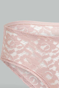 Redtag-Blush-Lace-Plain-Boyleg-Brief-Briefs-Boyleg-Women's-