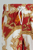 Redtag-Red-And-Gold-Pasley-Printed-Woven-ShorT-Shirt-And-Short-Set-Sets-Infant-Boys-3 to 24 Months