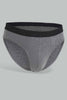 Grey Melange 2 Pack Brief