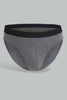 Grey Melange 2 Pack Brief