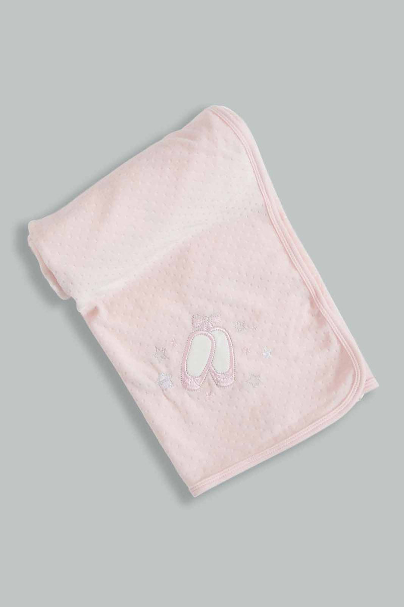 Pink Ballerina Double Sided Blanket